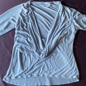 Cute 3/4 sleeve Cowled neck tunic!